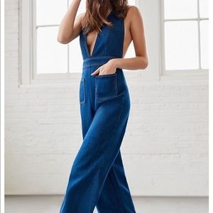 BDG denim overalls